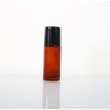 Calsgkspray 2 Pcs Brown 50ml Glass Essential Oil Roller Bottles
