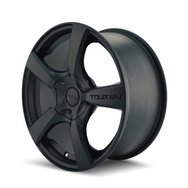 Touren TR9 3190 Matte Black Wheel (17 x 7. inches /5 x 110 mm, 42 mm Offset)