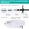 Ultra-Soft Silicone Shower Hose 59 Inches - Handheld Extra Long
