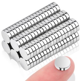 100Pcs Magnets for Crafts, 7x2mm Fridge Magnets Neodymium for Muti-Use, Small Rare Earth Crafts Magnet for Whiteboard