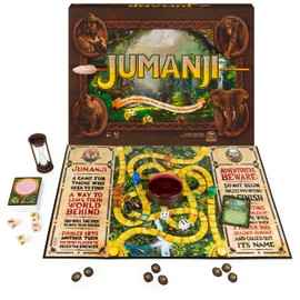 Jumanji The Game, The Classic Adventure Board Game for Kids and Families Aged 8 and Up