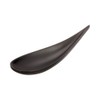 4.3" Voga Melamine Japonais Modern Tasting Spoon, Small, Black -