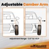 maXpeedingrods Rear Control Arm Toe Arm Adjustable for Honda Accord