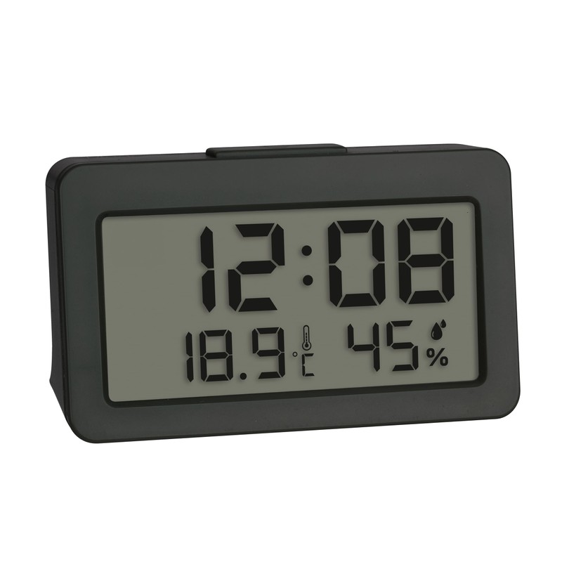 TFA Dostmann Digital Mini Alarm Clock 60.2045.10 Alarm Clock with