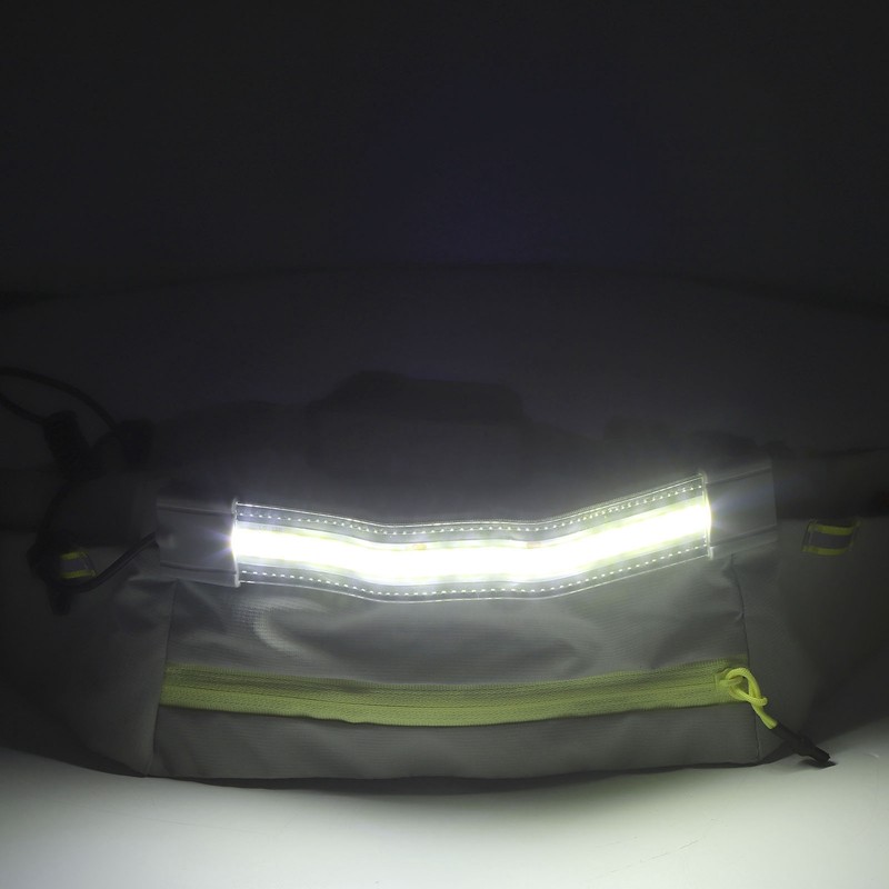 COB Belt Light 5 Modes Waterproof Breathable LED Waist Bag