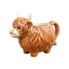 Novelty Gravy Boat Highland Cow Kitchen Decoration Accessories Sauce Jug