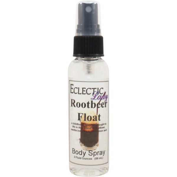 Rootbeer Float Body Spray, 2 ounces, Body Mist for Women