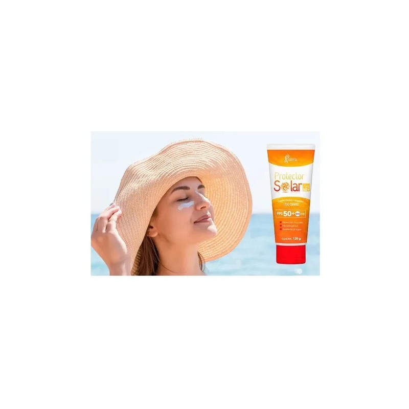 Protector Solar Facial Y Corporal 50 Fps Uva/uvb Serral 125g