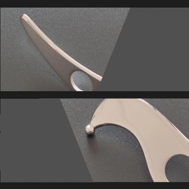 perfeclan Gua Sha-Werkzeug aus Edelstahl, multifunktionales, professionelles und robustes Gua Sha-Gesichtswerkzeug, Schabe-Massagewerkzeug für den Rücken