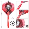 CyeeLife Dart Accessories kit,Flights+Shafts+Sharpener+Tool+Rings+Protectors