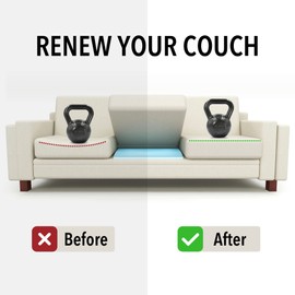 Tromlycs Couch Sofa Cushion Support for Sagging Seat 22 x 22 inch Arched Furniture Seat Under Cushion Sag Repair Set of 3