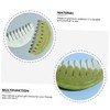 Healvian 1pc Jade Scalp Massage Comb for Care Relaxation and
