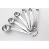 TechTongda Brand New 6 pcs Stainless Steel Measuring Spoons Set