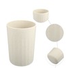VOCOSTE Bathroom Tumbler Wheat Straw Cup for Bathroom Toothpaste with