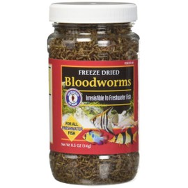 San Francisco Bay Brand/Sally's Freeze Dried Bloodworms - 0.5 oz.