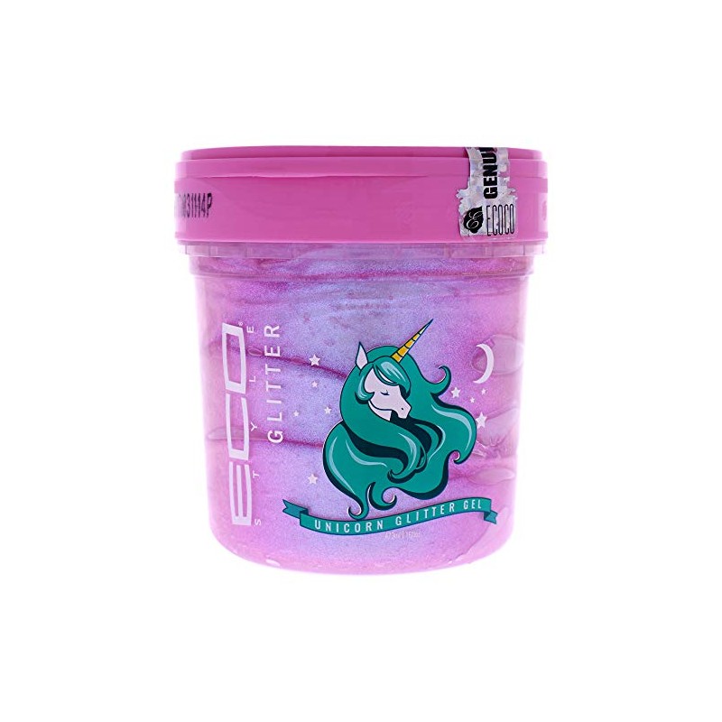 ECOCO Eco Style Unicorn Glitter Gel for Unisex 16 oz