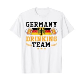 Germany Drinking Team Funny Oktoberfest Beer Drinking Outfit T-Shirt