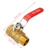 Akozon Ball Valve 3/4" BSP DN20 Brass Pipe Ball Valve