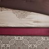 Madison Park Neyson Comforter Faux Silk-Traditional Luxurious Jacquard Design All