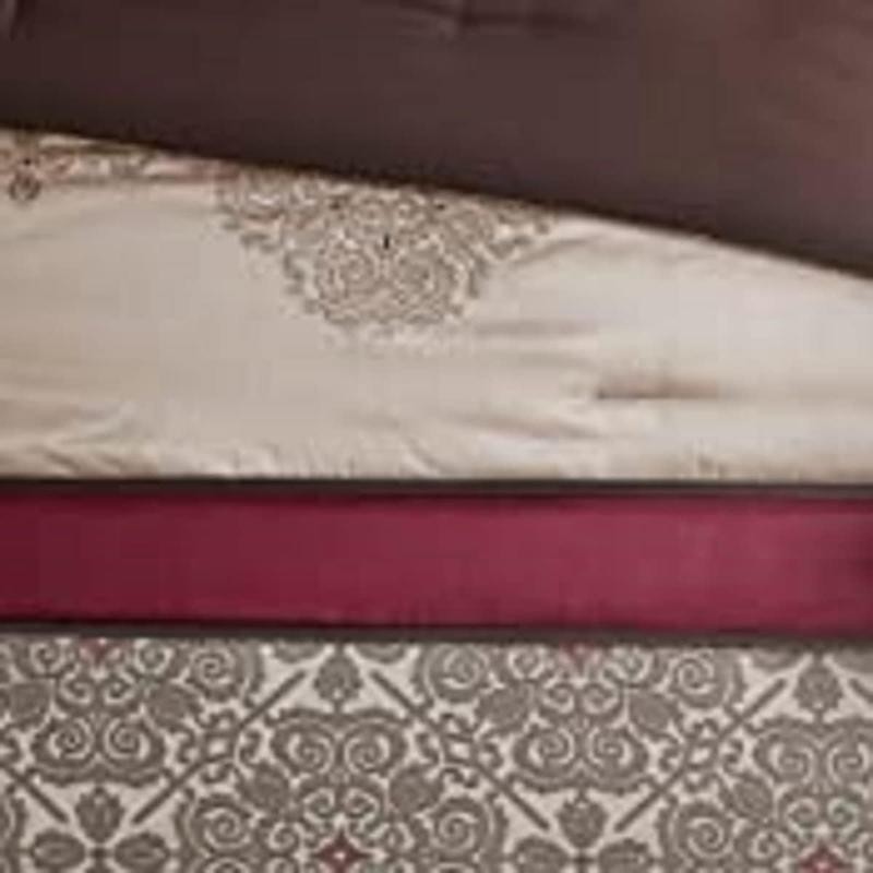 Madison Park Neyson Comforter Faux Silk-Traditional Luxurious Jacquard Design All