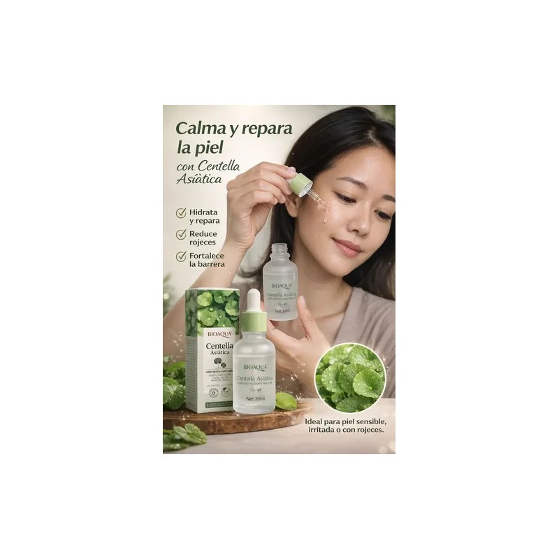 Bioaqua Suero Facial Centella Asiatica Antiacne Y Reparador