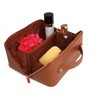 Alice Wheeler Vegan Nappa Train Case Beauty Concertina Fold Out