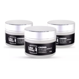 Labs Valley Pack 3 Cremas Faciales Con Ácido Hialurónico + Colágeno + B5
