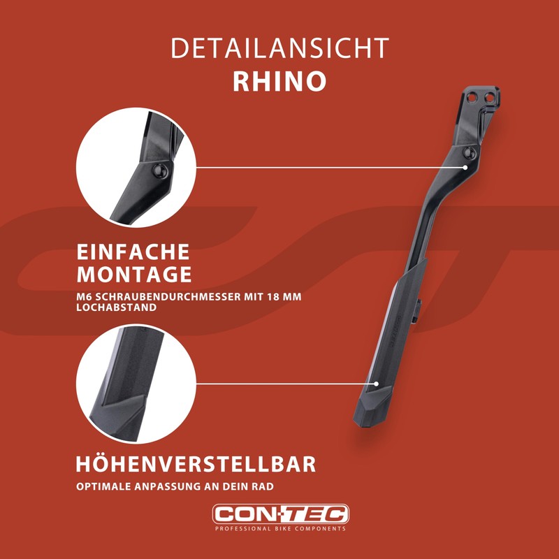 CONTEC Rhin O 03400011 Rear Stand 18 mm 24 -