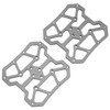 1 Pair Bicycle Clipless Pedal Converter Self Locking Disc Pedals