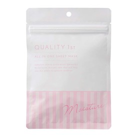 Quality 1st All-in-One Sheet Mask, Moist EXII, 7 Pieces, Face Mask, 7 Sheets (x1)