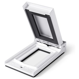 ELEGRP Vertical Outdoor Cover for Decotative Receptacles, Weatherproof Wall Plate, Outdoor Electrical Outlet Cover, Standard Size 1-Gang 4.85” x 2.82”, Thermoplastic, 1 Pack, White