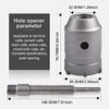 KATUR 65mm Concrete Hole Saw Round Handle SDS Plus Shank,