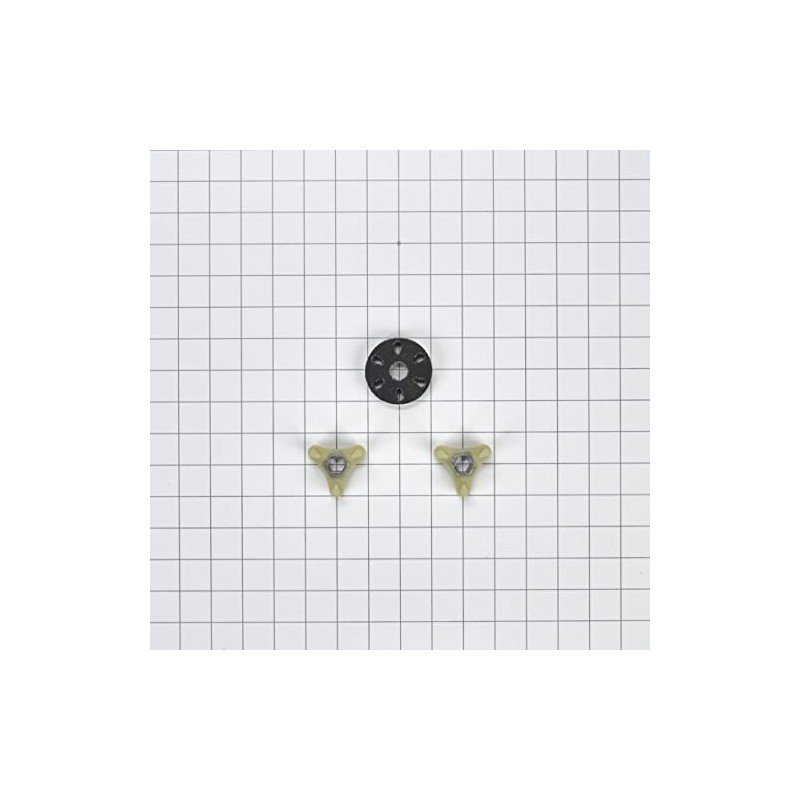 Whirlpool 285852A OEM Top Load Washer Motor Coupler, Black and