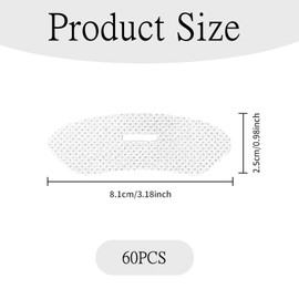 60 Stück Mundpflaster Gegen Schnarchen,Mundpflaster,Mund Tape,Mund Tape Schlaf,Vliesstoff,Geeignet zum Schlafen Gegen Schnarchen,Entwickeln Die Gewohnheit Der Nasenatmung