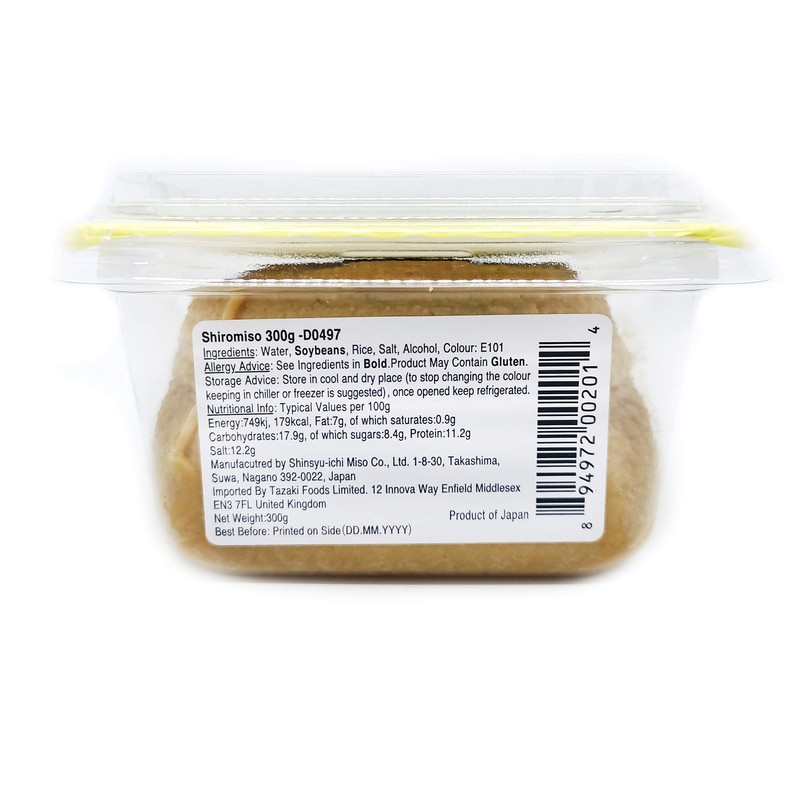 Shinshuichi White Miso Fermented Soybean Paste 300g by Miko Brand