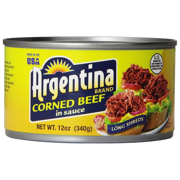 Argentina Corned Beef, 12 Ounce (Pack of 3)