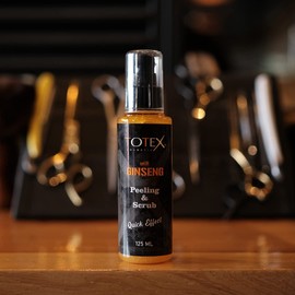TOTEX Face Peeling & Scrub Gel With Ginseng | Face Care Ginseng Brightening Exfoliating | Quick Effect 125 ml