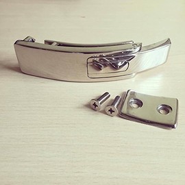 Hawk Fitness Weightlifting Lever Belt Inzer Belt Replacement Lever Buckle Stainless Steel, 1 YEAR WARRANTY!!! (Silver)