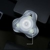 Fingertip Gyroscope Glow in The Dark 3 Leaves Reduce Anxiety