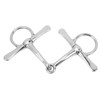 Full Cheek Horse Snaffle Stainless Steel Horse Mouth Bit Garden