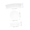 DOITOOL 3pcs Transparent Acrylic Quilting Ruler Set Durable Sewing Templates