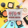 Funny Speech Squad Makeup Bag SLP Gift Speech Language Pathologist