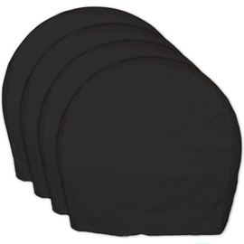Rv Trailer Wheel Tire Covers Set of 4 Truck,SUV,Motorhome,Car,Camper Fits 36-39 in Diameter Water Resistant Dustproof Sun Snow Spare Tire Covers Wheel for Painting (Diameter 36-39in)