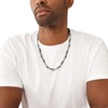 Diesel Men's Stainless Steel Chain Necklace, Stainless Steel, No Gemstone