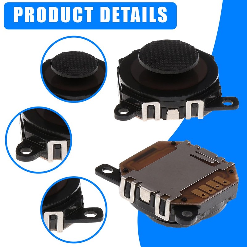 BLPRKOT Pack of 2 3D Analogue Joystick, Thumb Stick Replacement
