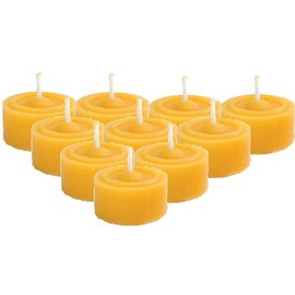 10 x Tea Lights 100% Beeswax
