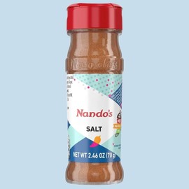 Nandos Peri Peri Salt 70g x 1, Medium Spicy Chilli Pepper Hot Seasoning for Cooking with Welari Thank You Card | (1pack)