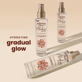 Hawaiian Tropic Aloha Glow Self Tanning Water, 6.4oz | Self Tanner Spray Tan Mist, Fake Tan, Sunless Tanner, Sunless Tanning Spray, Body Bronzer, Skin Bronzer for Women Body, Deep Bronze, 6.4 fl oz