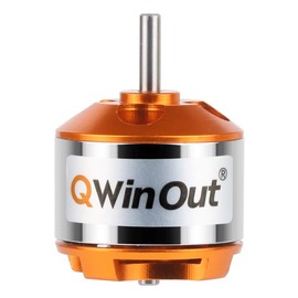 QWinOut A2212 1400KV Brushless Outrunner Motor with Mount 10T + 3.5mm Male Banana Bullet for RC Aircraft/KKmulticopter 4/6 Axle Quadcopter UFO (4 Pcs)
