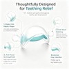 Garkoko Baby Teething Toys, No-Drop Silicone Baby Teether Toy for